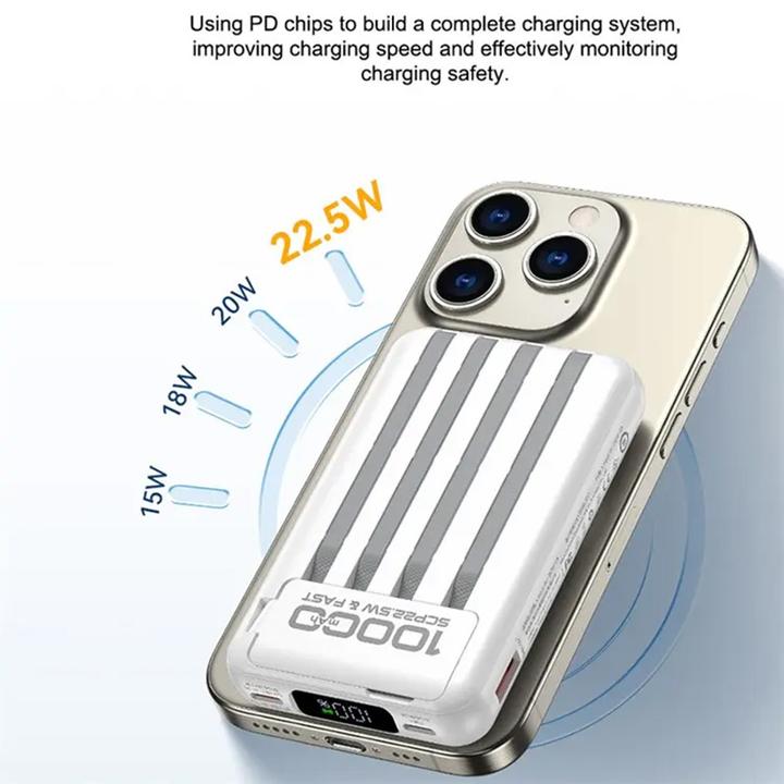 Actual product image Wekome Induction power bank MagSafe (10000 mAh)