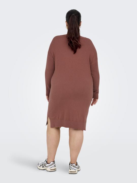 Produktbild Only Curvy V-Ausschnitt Strickkleid (L)