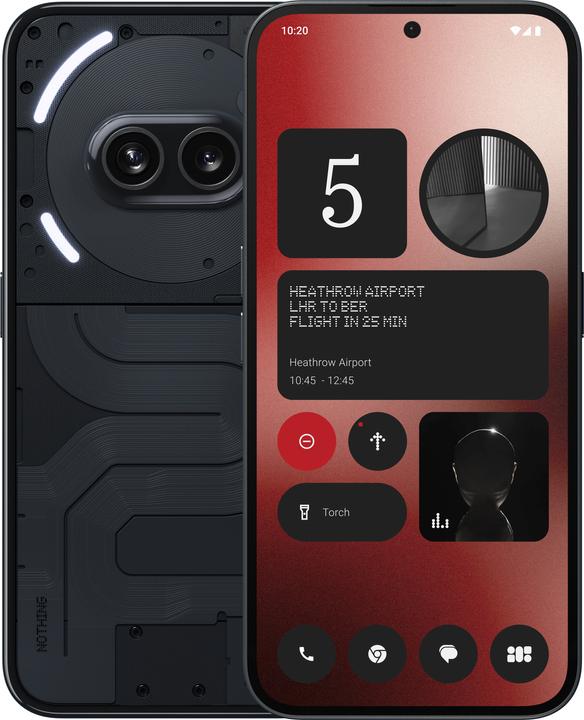 Immagine prodotto Nothing Phone (2a) (256 GB, Nero, 6.70", Doppia SIM, 50 Mpx, 5G)