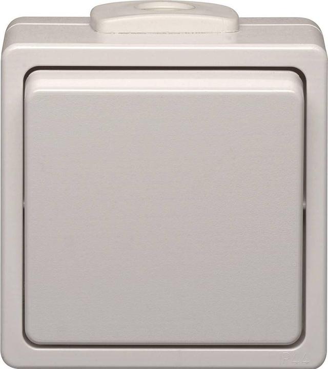 Produktbild N&L Elektrotechnik N & L 28389 Wechselschalter Komplett Aufputz Hellgrau