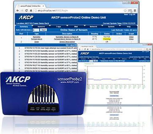 Produktbild AKCP sensorProbe2 - Überwachungsgerät