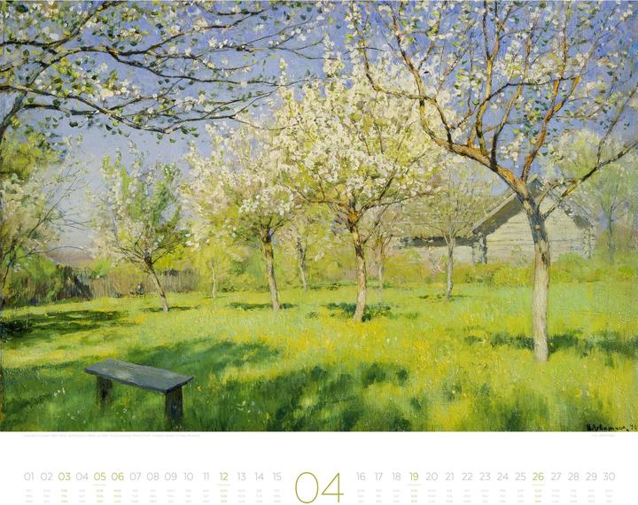 Produktbild Die Kunst der Stille Kalender 2026 (54 x 48 cm, Harter Einband, Französisch, Englisch)