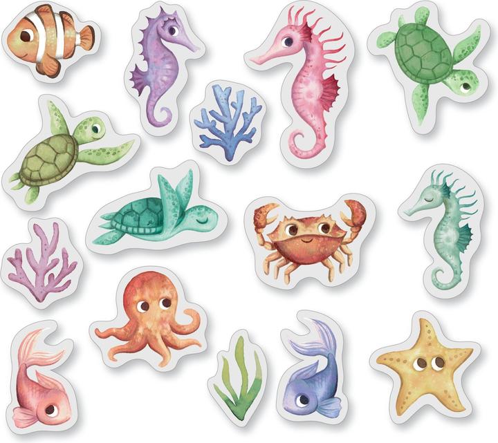 Actual product image Filibabba Foam bath toys - Under the sea