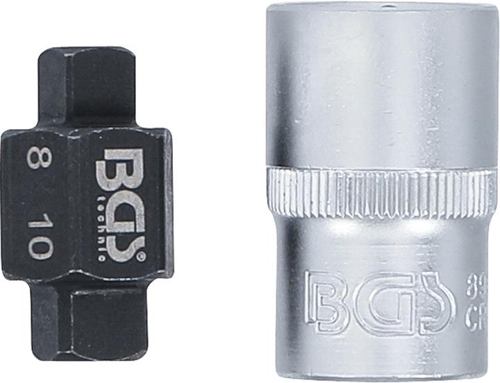 Produktbild BGS Ölablassschrauben-Einsatz Vierkant 8 mm / 10 mm