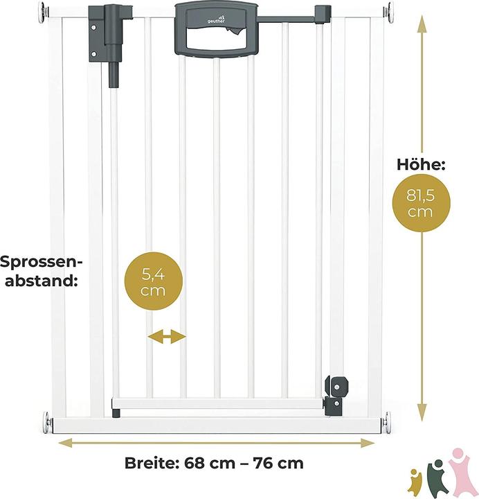 Immagine prodotto Geuther Griglia di protezione per porte Easylock (68 cm)