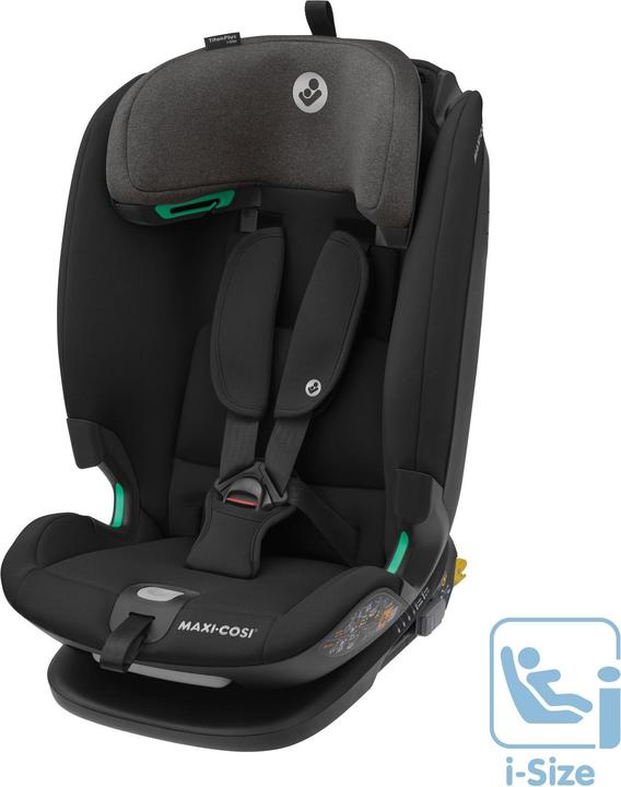 Produktbild Maxi-Cosi Titan Plus i-Size Authentic Black (Kindersitz, ECE R129/i-Size Norm)