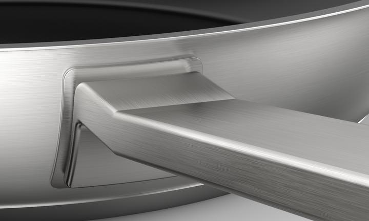 Actual product image Neff Pan, ⌀ 18 cm, non-stick, stainless steel, Z9424CF0 (18 cm, Frying pan, Stainless steel)
