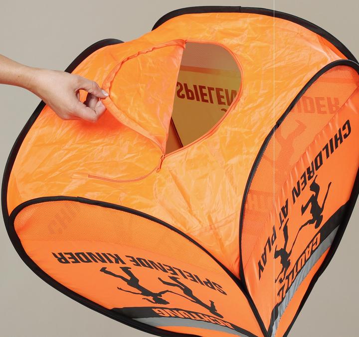 Actual product image Reer 3D road warning sign