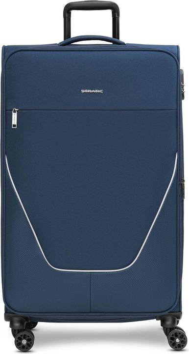 Stratic taska Trolley à 4 roulettes L 76 cm avec soufflet d'extension (118 l, XL (à partir de 115l))