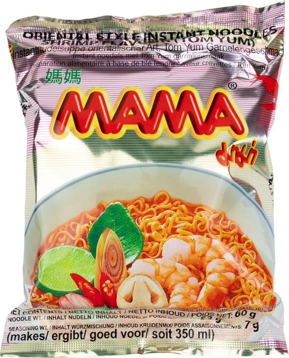 Produktbild Mama Instantnudeln, Shrimps Tom Yum (1800 g)