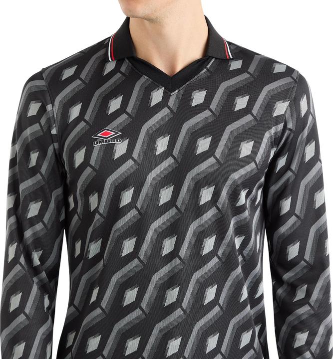 Immagine prodotto Umbro Maglia Jacquard a maniche lunghe da uomo (XS)