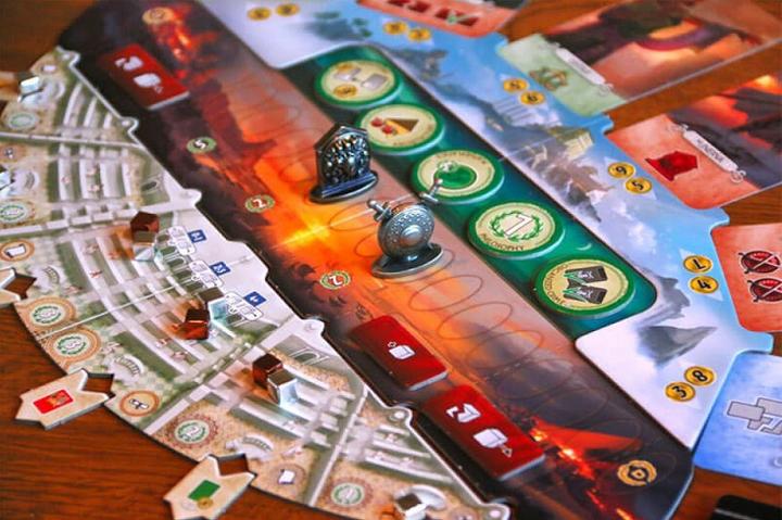 Produktbild Repos Production Board Game 7 Wonders Duel: Agora Expansion Ages 10+ 2 Players English Version SEV15 (Englisch)