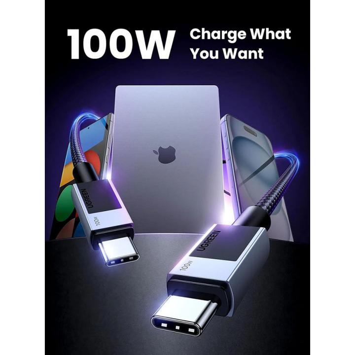Immagine prodotto Ugreen USB Tipo C - USB Tipo C (0.50 m, USB 2.0, 100 W)