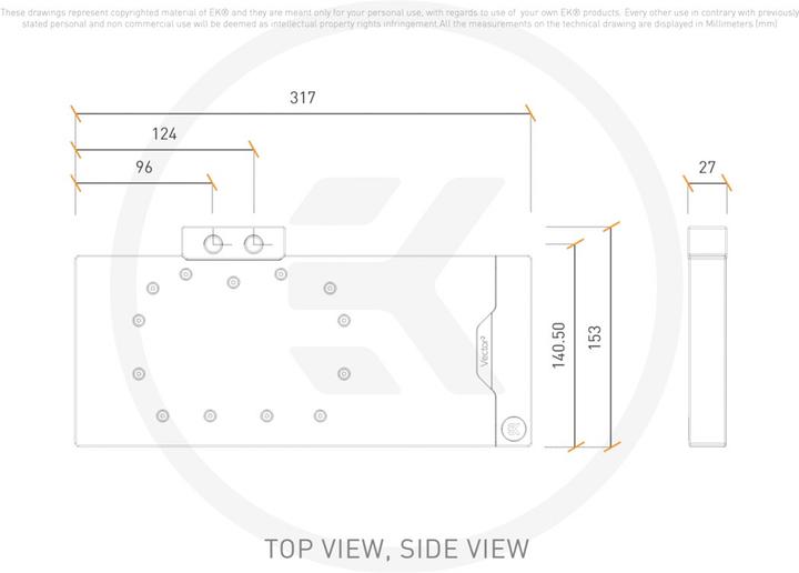 Actual product image EKWB EK QuanVector² TUF RX 7900 XTX D-RGB 3831109904268