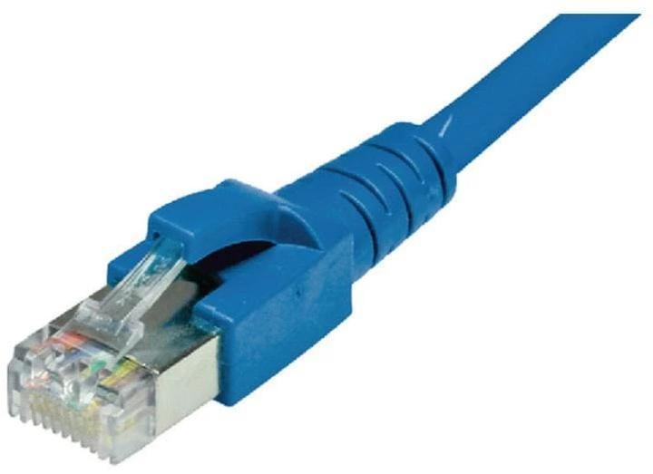 Dätwyler Patch cord Cat 6A, S/FTP, 4 m, Blue (S/FTP, CAT6a, 4.40 m)