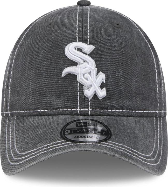 Actual product image New Era 9Twenty Cap - Washed Chicago White Sox Schwarz