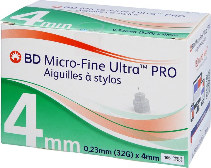Produktbild BD Micro-Fine Ultra PRO Pen-Nadeln 4 mm 32 G, 105 St KAN