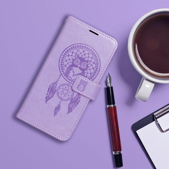 Produktbild OEM SM Forcell Mezzo Book Case iPhone 14 dreamcatcher purple (Apple iPhone 14)