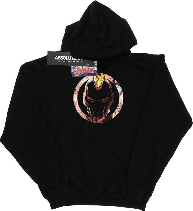 Iron Man Montage Symbol Kapuzenpullover Mädchen