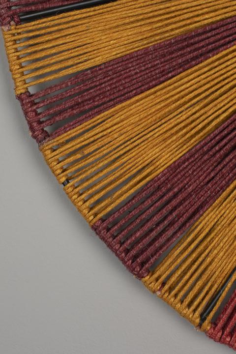 Actual product image Dutchbone Surya Mirror Rope L (60 x 2.5 x 60 cm)