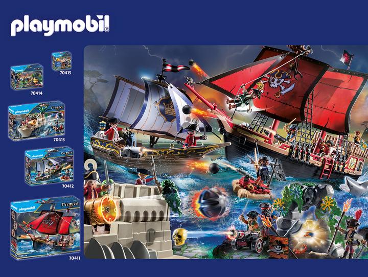 Produktbild Playmobil Schatzsuche in der Piratenbucht (70322)