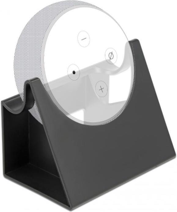 Produktbild Delock Desk Stand für Echo Dot 3. Gen., Schwarz (1 Stk., Ständer)