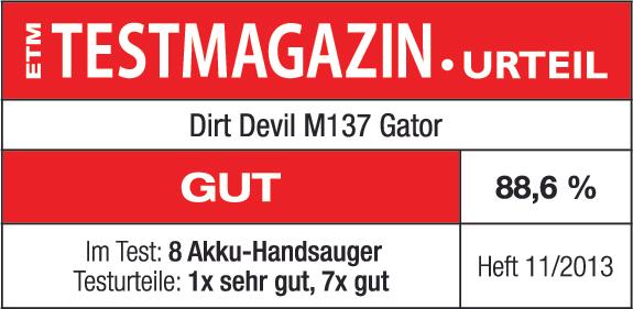 Actual product image Dirt Devil Gator M137