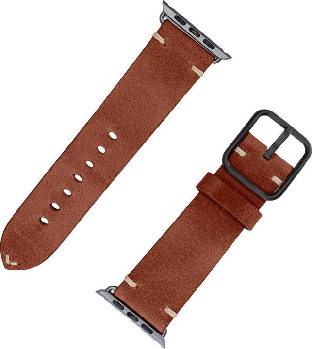 Actual product image JT Berlin Watchband Alex Vintage Apple Watch 44/45mm - Aluminium space M/L 10716