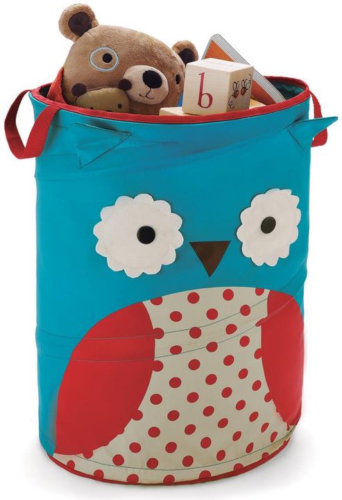 Actual product image Skiphop Hamper Owl Zoo