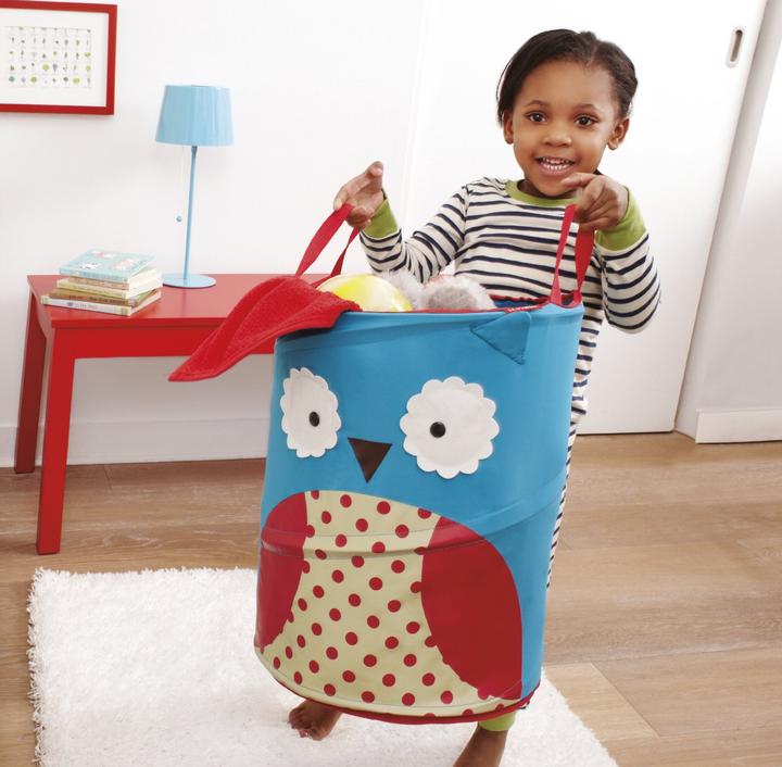 Actual product image Skiphop Hamper Owl Zoo
