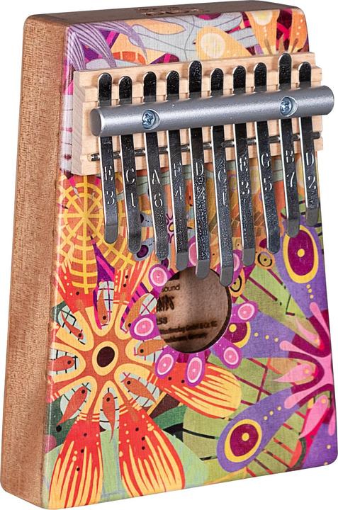 Sela Art Series Kalimba 10 Flower Power