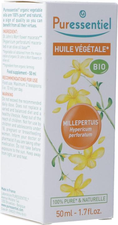 Immagine prodotto Puressentiel Olio vegetale Olio biologico di iperico (Crema corpo, 50 ml)