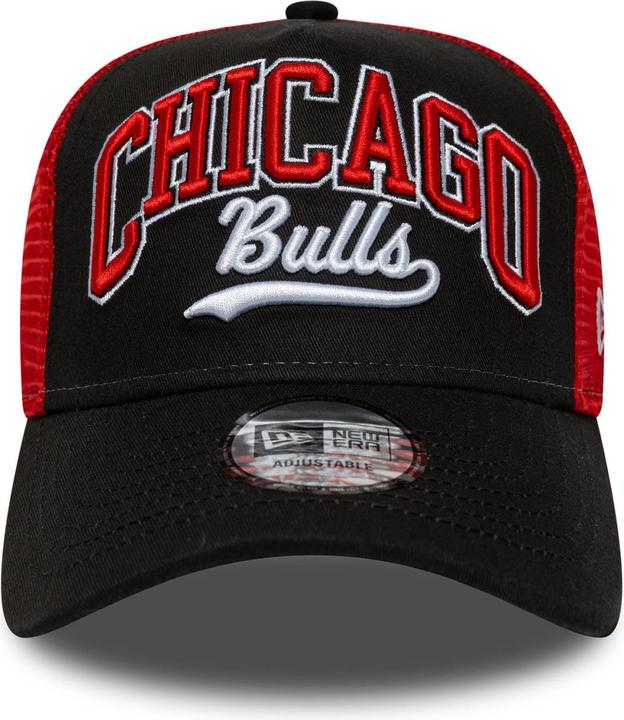 Actual product image New Era A-Frame Trucker Cap - Script Chicago Bulls (One size)