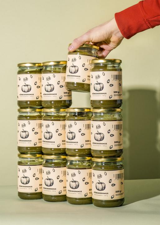 Actual product image KoRo Pumpkin seed puree made from roasted pumpkin seeds (6000 g)