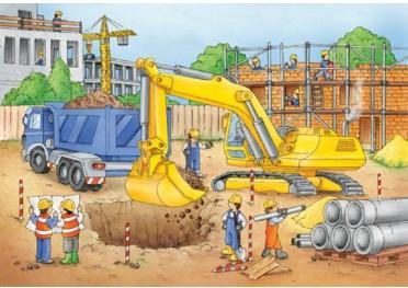 Actual product image Ravensburger Watch out, building site! (40 pieces)