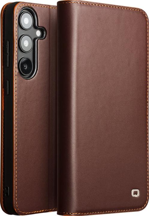 Produktbild QiAlino Hülle Flip Matt Wallet (Samsung Galaxy S25+)