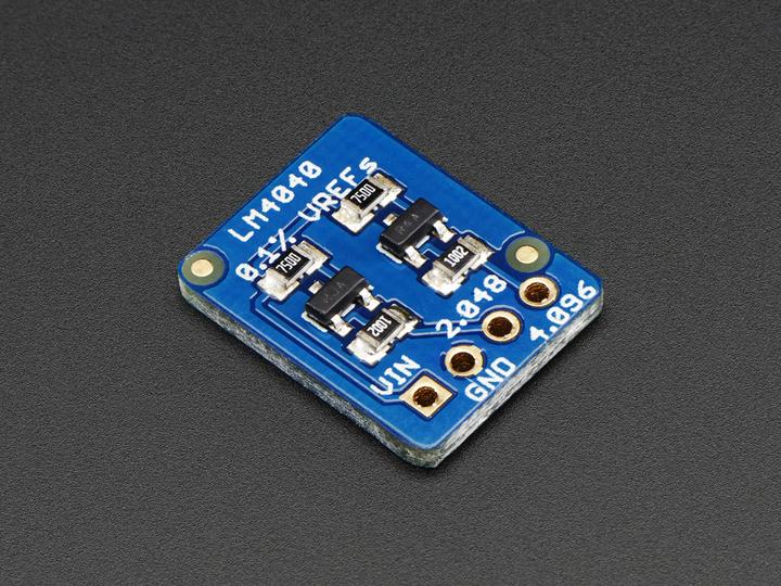 Actual product image Adafruit Precision LM4040 Voltage Reference Breakout (Various)