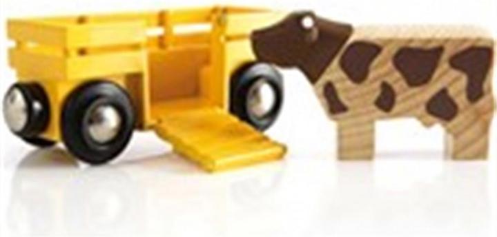 Actual product image Brio Cart with cow