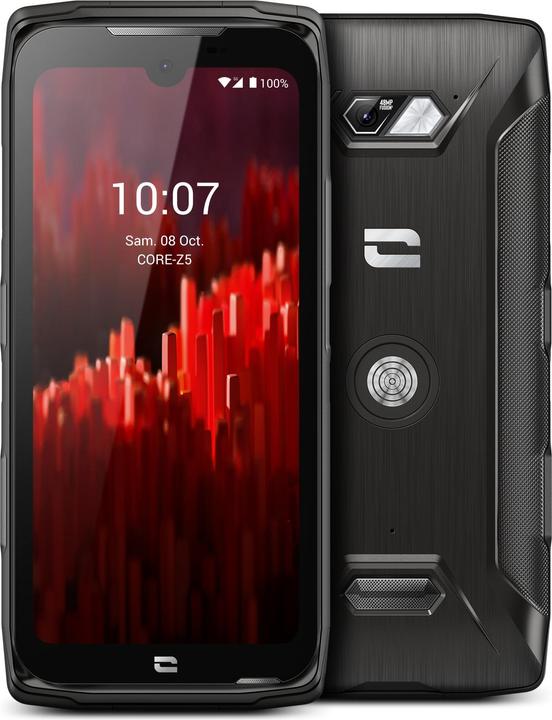Crosscall Core Z5 (64 GB, Black, 6.80", Hybrid Dual SIM, 48 Mpx, 5G)