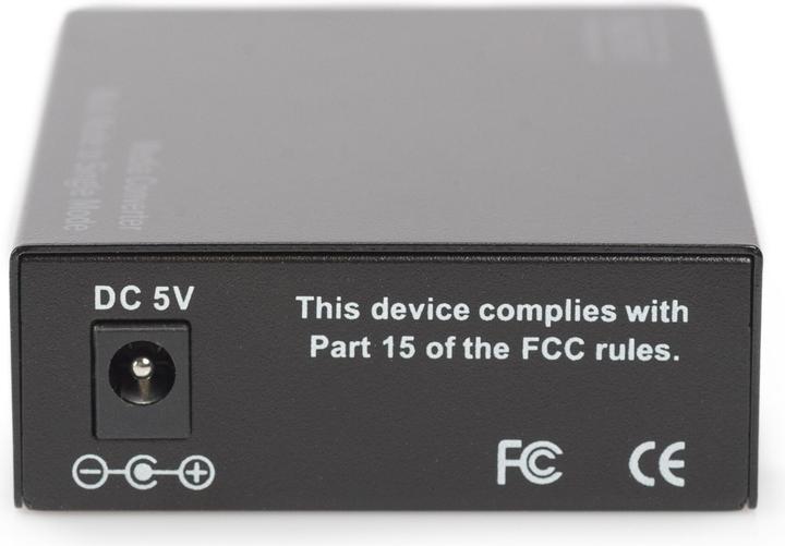 Produktbild Digitus Gigabit Multimode zu Singlemode Medien Konverter SC zu SC Wellenlänge 850nm 1310nm bis zu 20km üb...