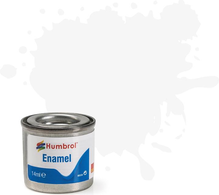 Actual product image Humbrol No 34 White Matt