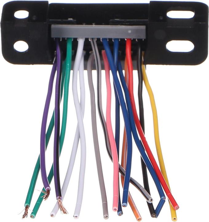 Actual product image Sixtol 16-pin OBD2 socket with 9 cm long connecting cables