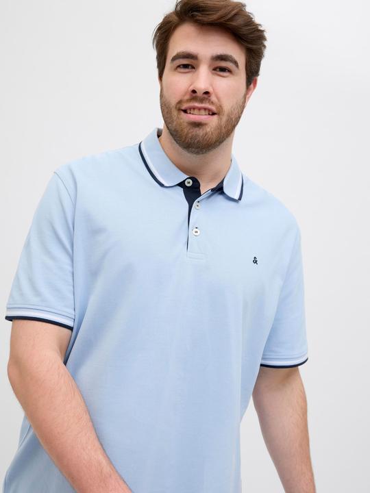 Produktbild Jack & Jones Plus Size Jjepaulos Polo Ss Noos Pls (7XL)