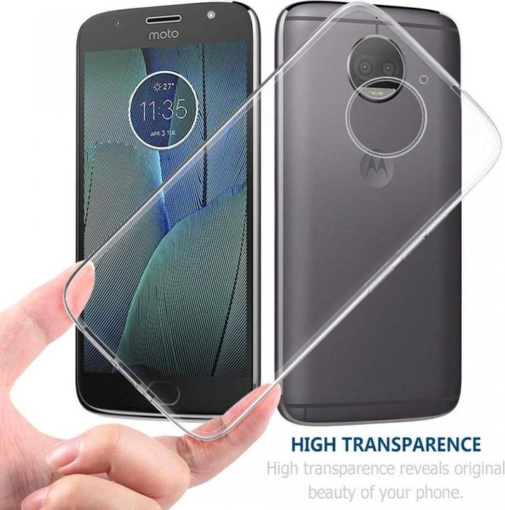 Actual product image Screenguard Motorola Moto G5S Plus Flexible TPU Clear Case (Motorola Moto G5S Plus)