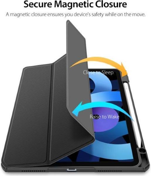 Produktbild Dux Ducis Toby Series Leder Bookcover Hülle (IPad Air (2022))