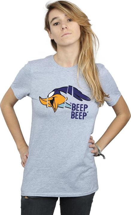 Immagine prodotto Looney Tunes Beep Beep Maglietta Ampia Beep Beep Donna (XL)
