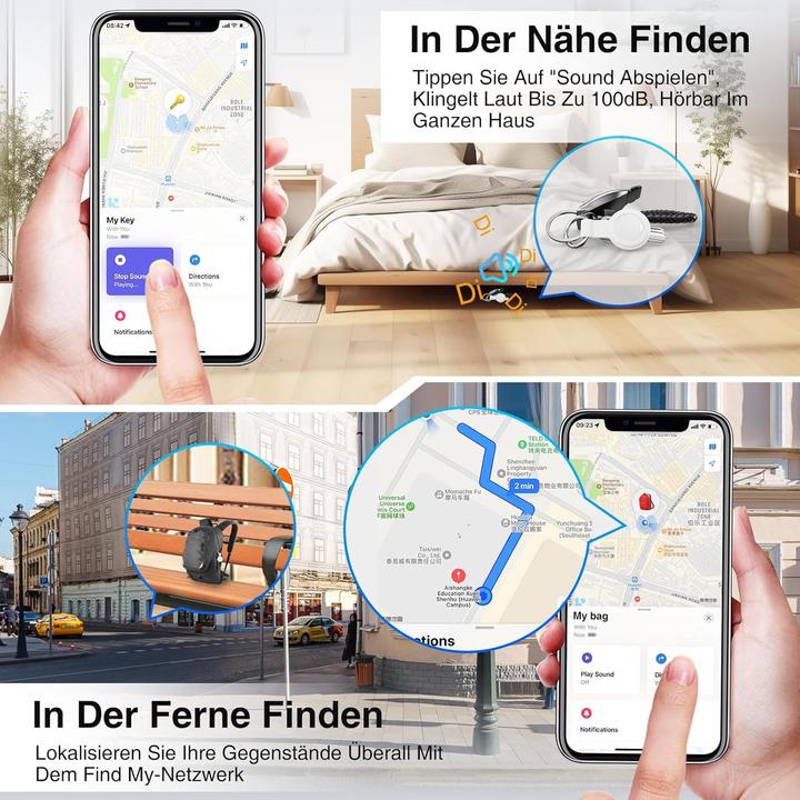 Produktbild Fitabok 2er Set Air Tracker Smart Tag (iOS)