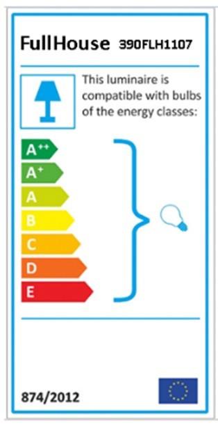 Label énergétique Opviq Lochlan (E27)