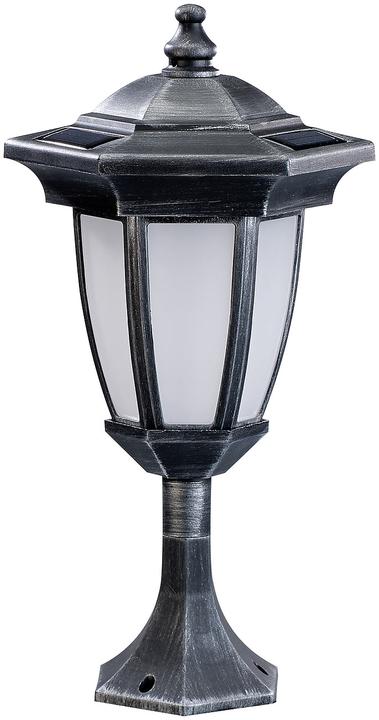 Actual product image Lunartec Solar LED Stand & Wall Lantern with Flame Effect (IP44)