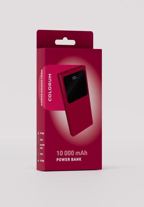 Immagine prodotto Forever COLORUM Banca di energia 10 000 mAh CPB10-02 xMagenta (10000 mAh, 22.50 W)